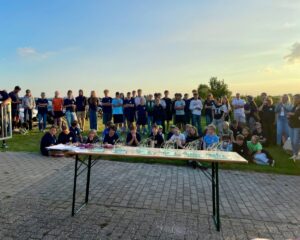 Gespanntes warten auf die Ergebnisse